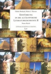 book Einführung in die altägyptische Literaturgeschichte II: Neues Reich