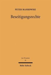 book Beseitigungsrechte: Anfechtung, Widerruf und verwandte Institute