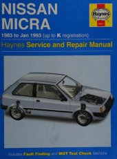 book Haynes Nissan Micra Service and Repair Manual