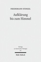 book Aufklärung bis zum Himmel: Emanuel Swedenborg im Kontext der Theologie und Philosophie des 18. Jahrhunderts