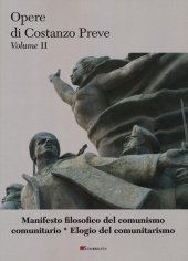 book Manifesto filosofico del comunismo comunitario-Elogio del comunitarismo