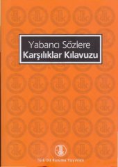 book Yabancı Sözlere Karşılıklar Kılavuzu