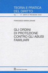 book Gli ordini di protezione contro gli abusi familiari