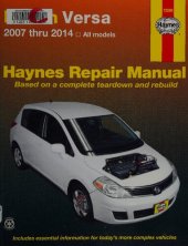 book Haynes Nissan Versa Automotive Repair Manual 2007 thru 2014