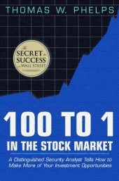 book 100 to 1 in the Stock Market