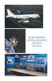 book Electronic Intelligence (ELINT) at the NSA