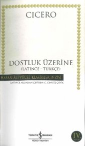 book Dostluk Üzerine