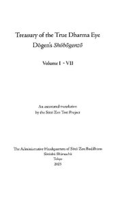 book Treasury of the True Dharma Eye: Dōgen’s Shōbōgenzō