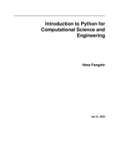 book An Introduction to Python for Computational Science and Engineering