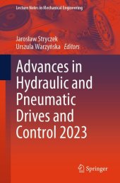 book Advances in Hydraulic and Pneumatic Drives and Control 2023