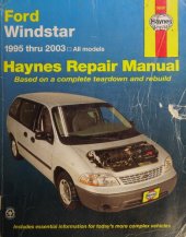 book Haynes Ford Windstar Automotive Repair Manual 1995-2003