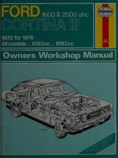book Haynes Ford Cortina III 1600 & 2000 ohc Owners Workshop Manual