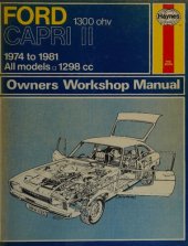 book Haynes Ford Capri II Owners Workshop Manual