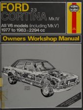 book Haynes Ford Cortina Mk IV & V 2.3 V6 Owners Workshop Manual 1977-1983