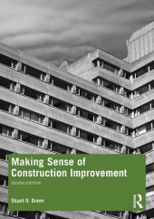 book Making Sense of Construction Improvement