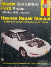 book Haynes Mazda 626 and MX-6, Ford Probe Automotive Repair Manual