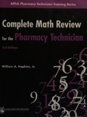 book Complete Math Review for the Pharmacy Technician