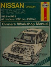 book Haynes Nissan/Datsun Stanza 1982 to 1983 Owners Workshop Manual