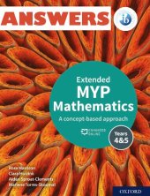 book IB MYP 4 and 5 Mathematics Extended (2nd Edition) Answers