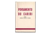 book Povoamento do Cariri