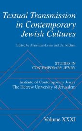 book Textual Transmission in Contemporary Jewish Cultures (Studies in Contemporary Jewry)