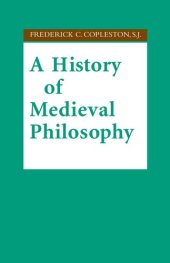 book A History of Medieval Philosophy