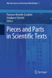 book Pieces and Parts in Scientific Texts