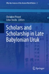 book Scholars and Scholarship in Late Babylonian Uruk