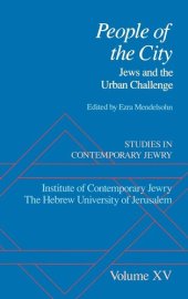 book Studies in Contemporary Jewry: Volume XV: People of the City: Jews and the Urban Challenge (VOL. XV)