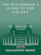 book The Hitchhiker's Guide to the Galaxy