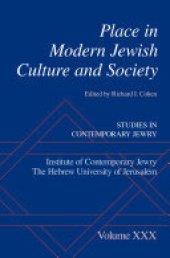 book Place in Modern Jewish Culture and Society