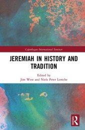 book Jeremiah in History and Tradition (Copenhagen International Seminar)