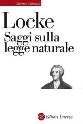 book Saggi sulla legge naturale