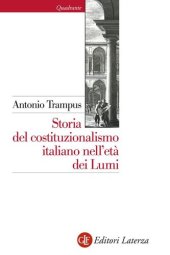 book Storia del costituzionalismo italiano nell'età dei Lumi