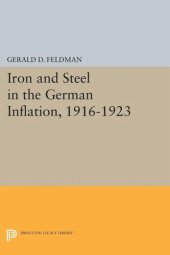 book Iron and Steel in the German Inflation, 1916-1923