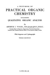 book A Text-book of Practical Organic Chemistry Including Qualitative Organic Analysis. Third Edition