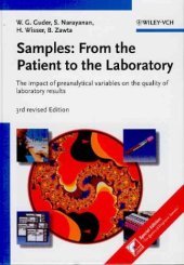 book Samples:From the Patient to the Laboratory: The impact of preanalytical variables on the quality of laboratory results, 3rd edition