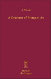 book A Grammar of Mongsen Ao