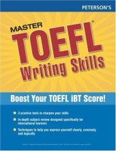 book Master the TOEFL Writing Skills (Peterson's Master the TOEFL Writing Skills)