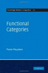 book Functional Categories