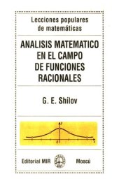 book Analisis Matematico en el Campo de Funciones Racionales