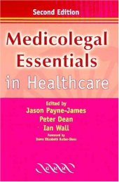 book Medicolegal Essentials in Healthcare