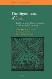 book The Significance of Sinai: Traditions About Sinai and Divine Revelation in Judaism and Christianity (Themes in Biblical Narrative)