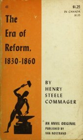 book The era of reform, 1830-1860