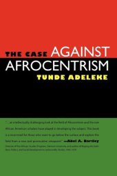 book The Case against Afrocentrism