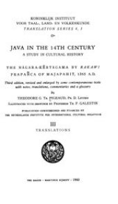 book Java in the 14th century: a study in cultural history : the Nāgara-Kĕrtāgama by Rakawi Prapañca of Majapahit, 1365 A.D., Vol. 3