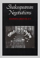 book Shakespearean negotiations: the circulation of social energy in Renaissance England