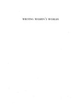 book Writing women's worlds: Bedouin stories