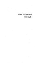 book What is Cinema?: Volume 1