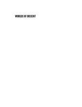 book Worlds of dissent: Charter 77, the Plastic People of the Universe, and Czech culture under communism